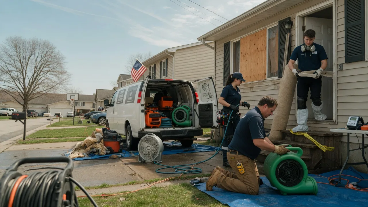 Water Damage Restoration in Salem, SD near me